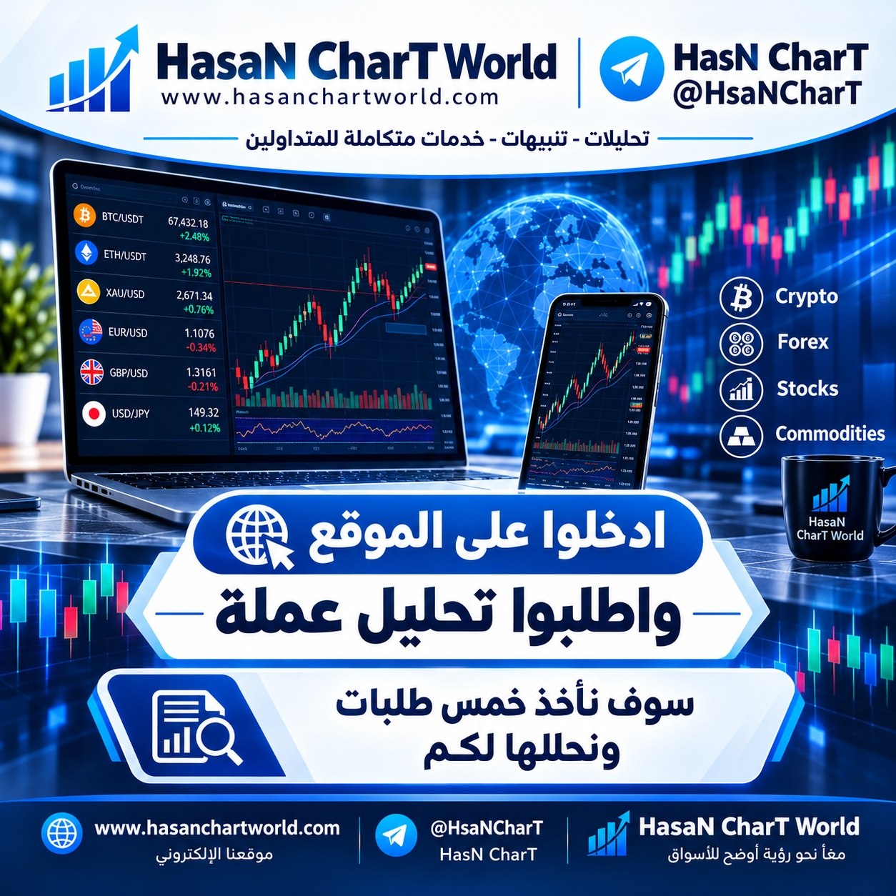 بعد قليل سنأخذ 5 طلبات تحليل عملة من الموقع اطلب تحليل عملتك الان 🔥👇🏻